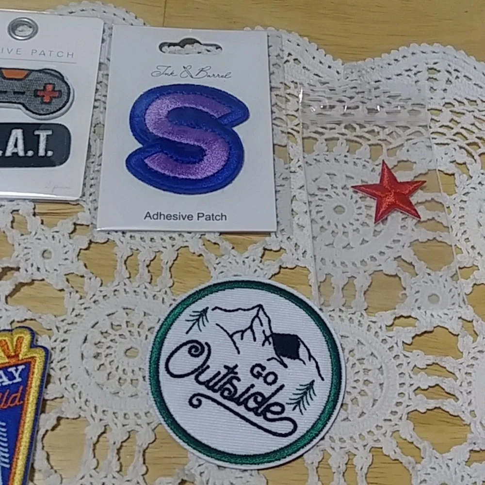 Patches bundle, sew-on or iron-on patches